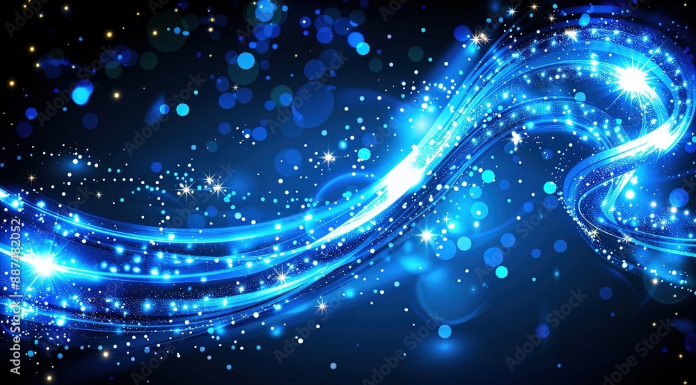 Obraz premium abstract background with stars