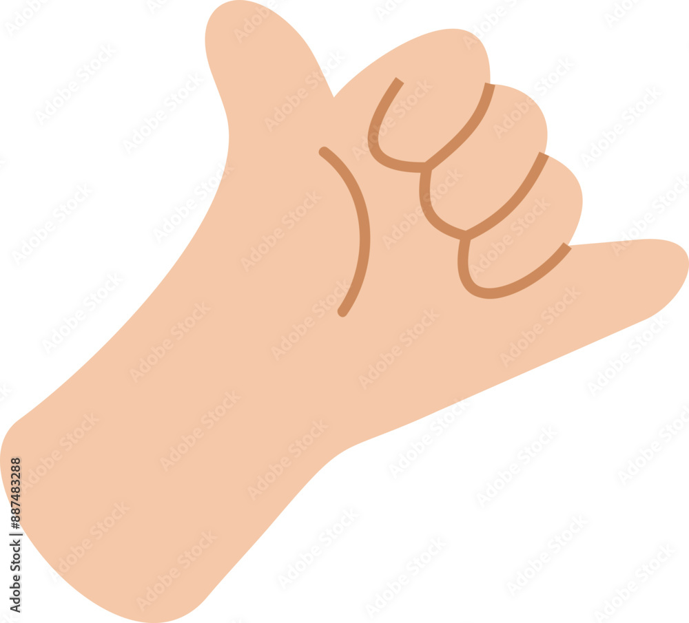 Cartoon Hand Gesture Cartoon Hand Gesture