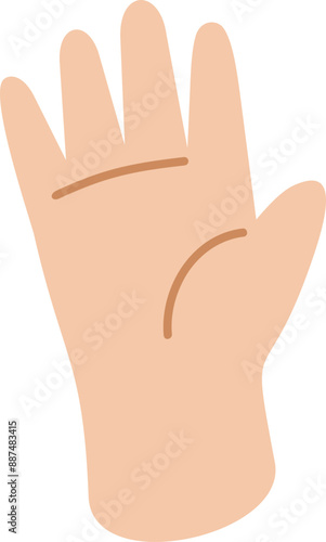 Cartoon Hand Gesture