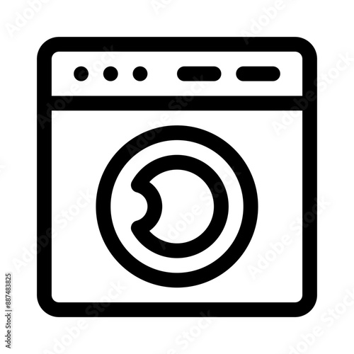 washing line icon