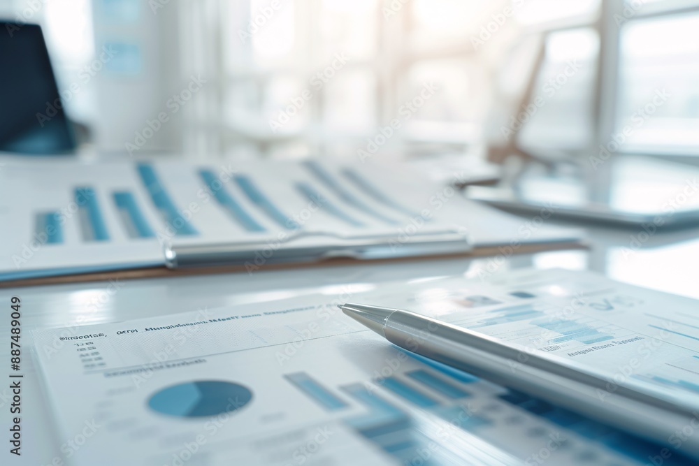 Detailed financial documents and charts spread out on a consultant’s desk, highlighting thorough analysis and planning. The image offers a clear focus with space for text or graphics. Detailed financial documents and charts spread out on a consultant’s desk, highlighting thorough analysis and planning. The image offers a clear focus with space for text or graphics.