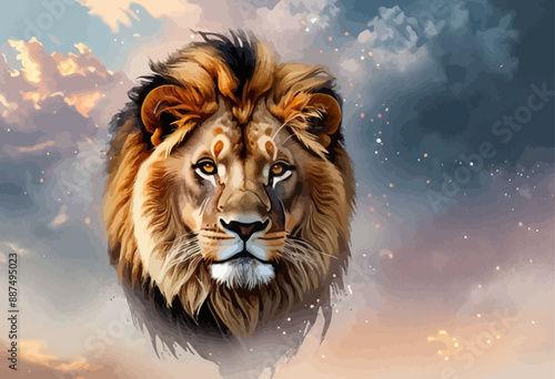 Roaring Lion's Gaze