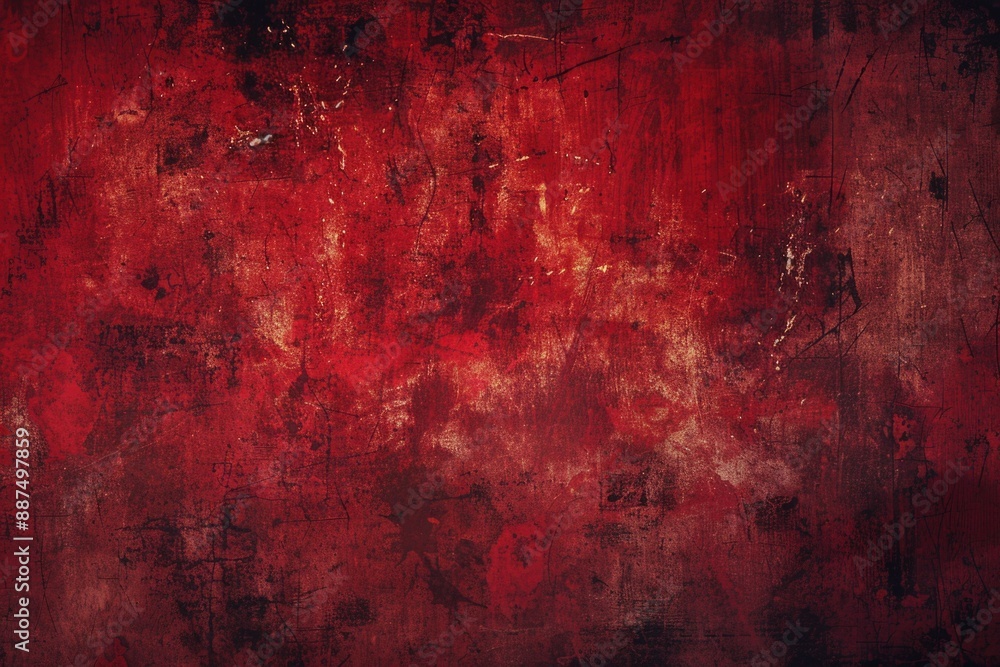 A close-up shot of a bright red wall with a matte black background, perfect for use in graphic design, advertising, or photography A close-up shot of a bright red wall with a matte black background, perfect for use in graphic design, advertising, or photography
