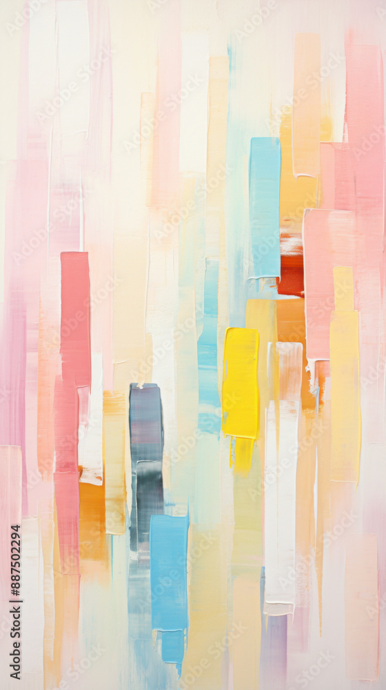 Abstract low-saturation oil painting illustration with brush strokes background Abstract low-saturation oil painting illustration with brush strokes background