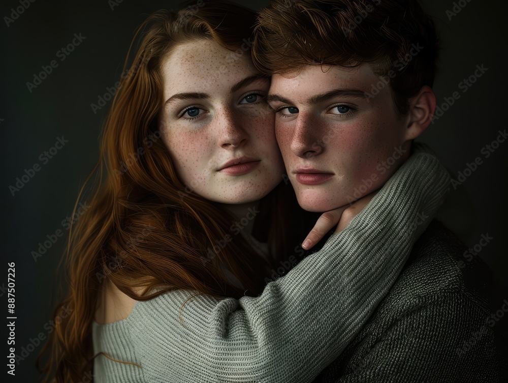 portrait of couple portrait of couple