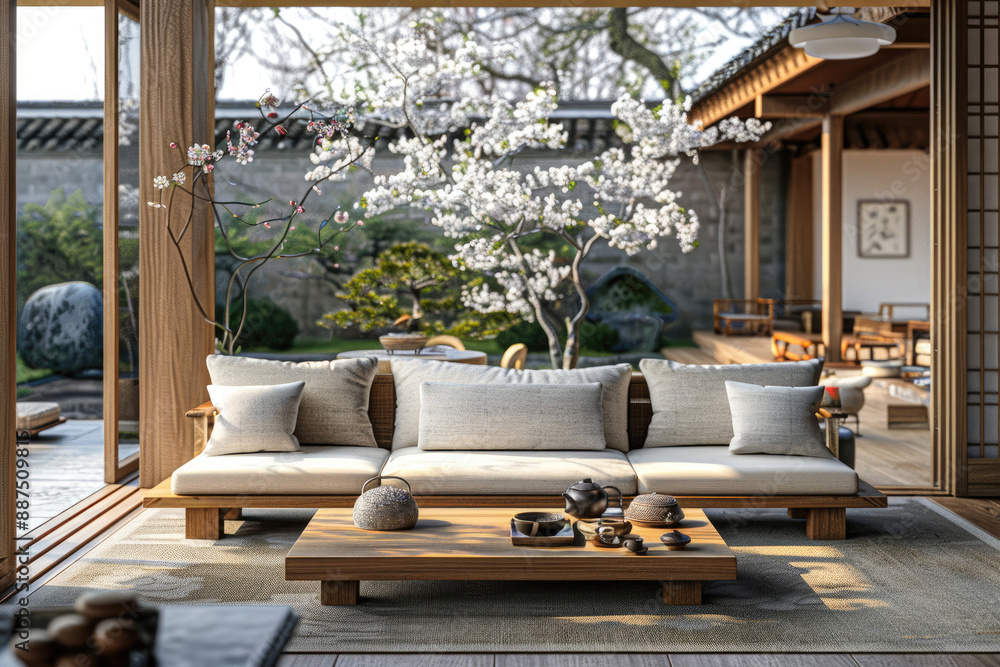 Traditional Japanese living room Traditional Japanese living room