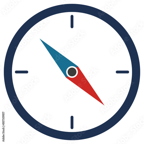 Free Download Compass icon vector illustration isolated on white background. - GFXLoad