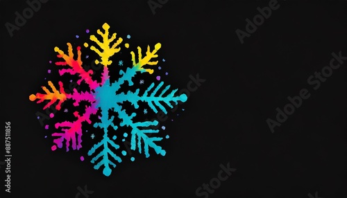 Snowflake background