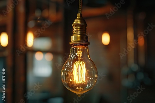 antique edison style light bulbs light