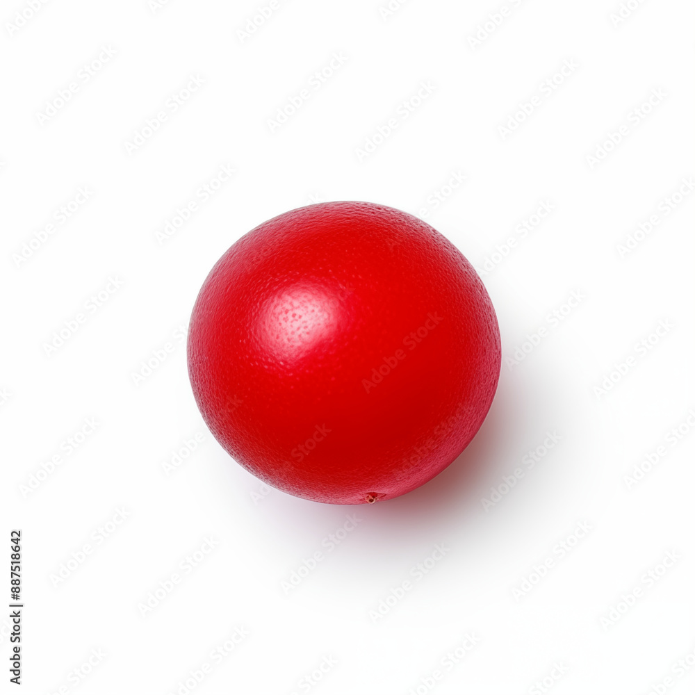 Single Red Apple On White Background Single Red Apple On White Background