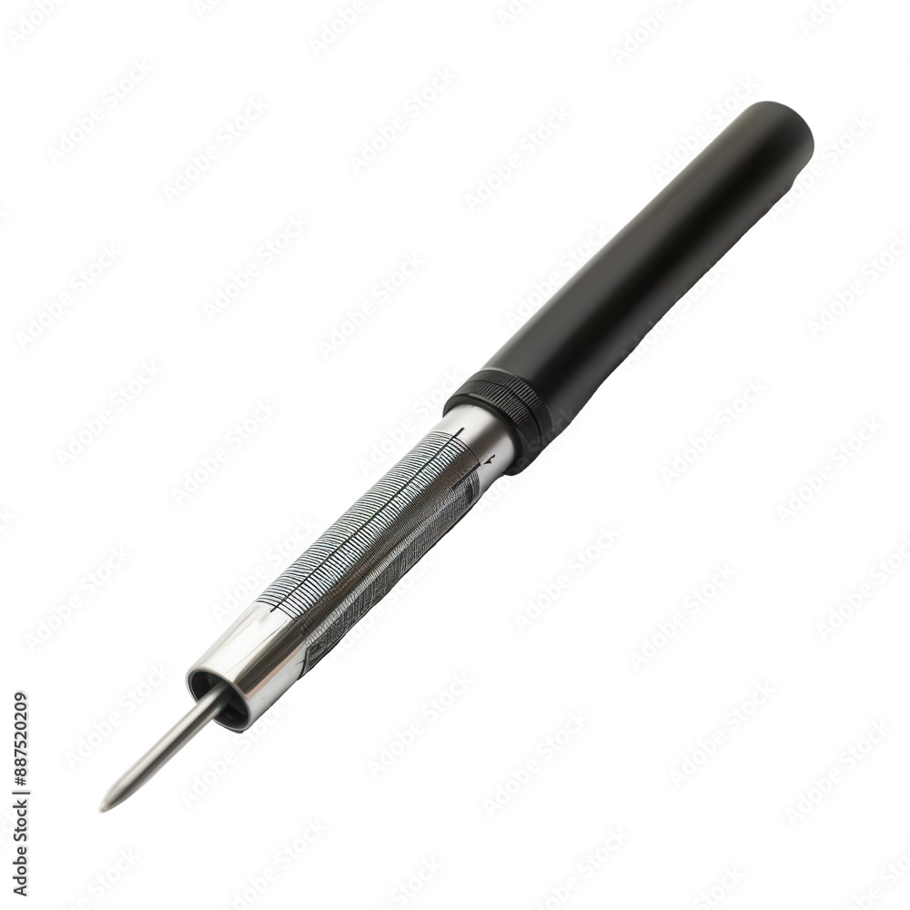 Soil thermometer on transparent background Soil thermometer on transparent background