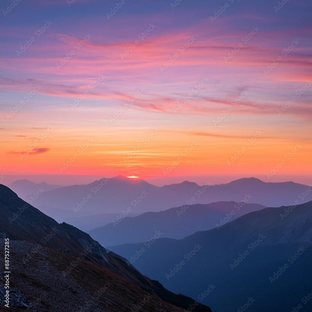 Obraz premium 夕焼け