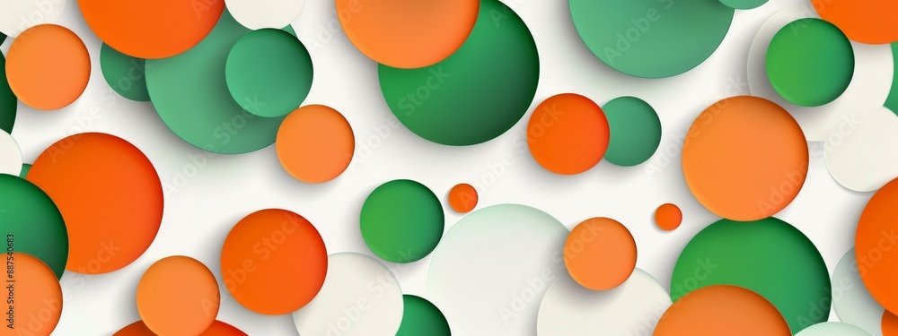 Abstract Colorful Circular Pattern Background Abstract Colorful Circular Pattern Background