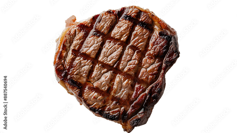 juicy steak on transparent background juicy steak on transparent background
