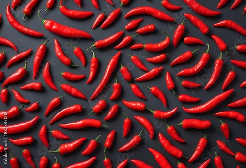 Red chilli background photo