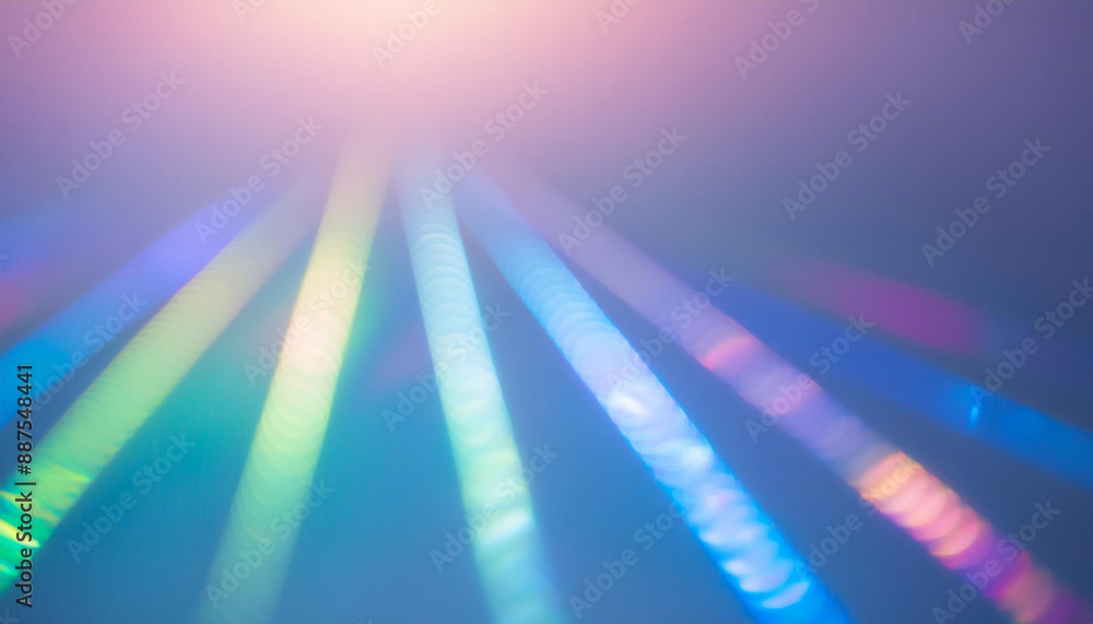 Fototapeta premium Abstract Light Streaks with a Dreamy Aesthetic