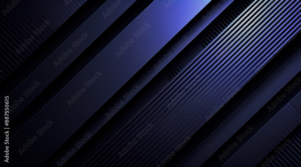 Obraz premium blue striped background