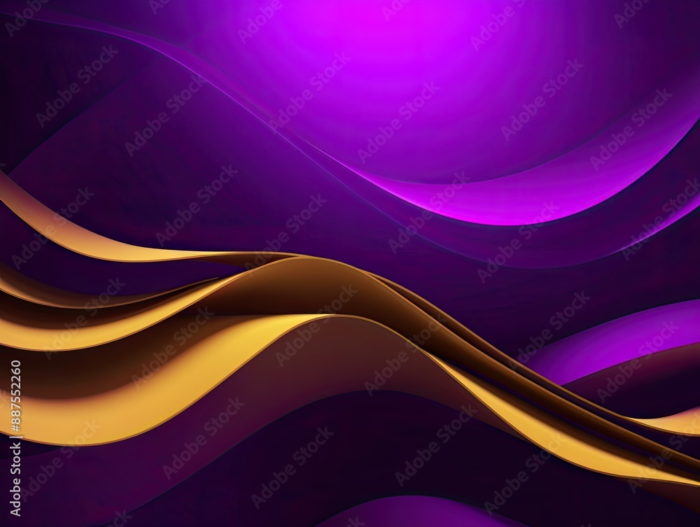 Fototapeta premium Purple gold abstract colorful background