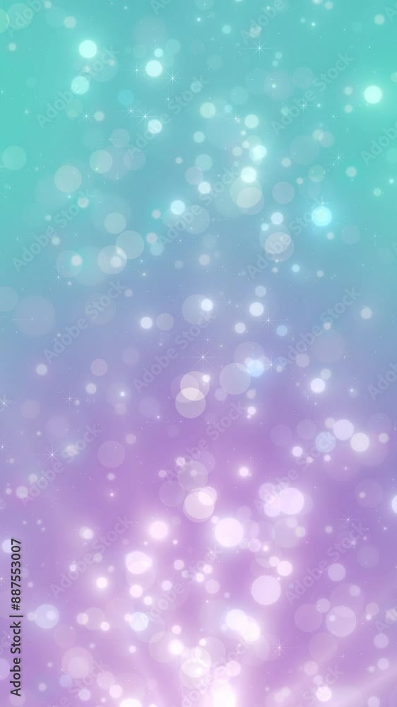 A Beautiful and Radiant Enchanted Sea of Light: Looping Background Animation Compatible with Vertical Screens A Beautiful and Radiant Enchanted Sea of Light: Looping Background Animation Compatible with Vertical Screens