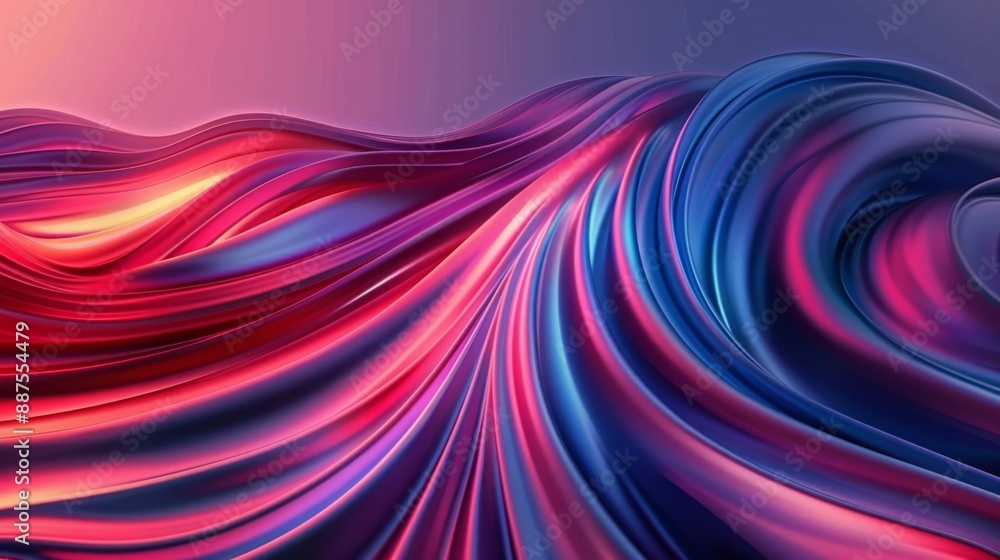 Vibrant Flowing Colors in Red, Blue, and Purple Hues Creating a Dynamic Abstract Pattern Vibrant Flowing Colors in Red, Blue, and Purple Hues Creating a Dynamic Abstract Pattern