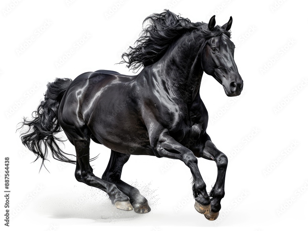 Obraz premium horse isolated on white