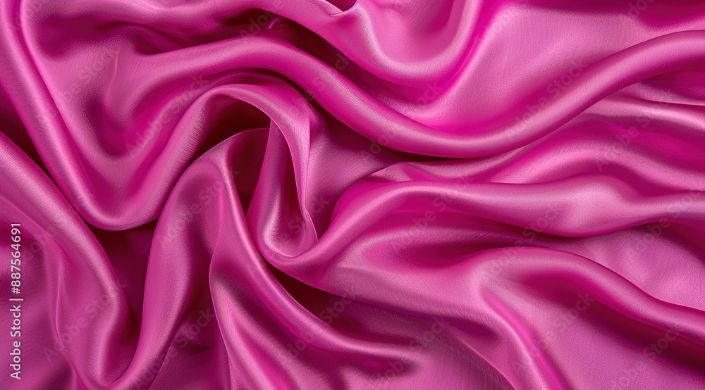 Fototapeta premium pink silk background