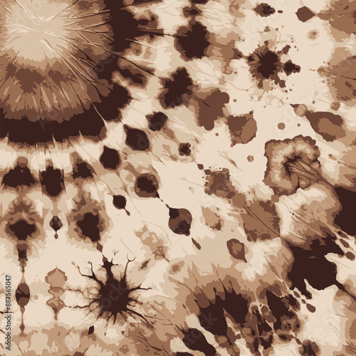 Tie Dye brown abstract background