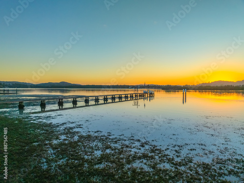 Wallpaper Mural Sunrise at the waterfront Torontodigital.ca