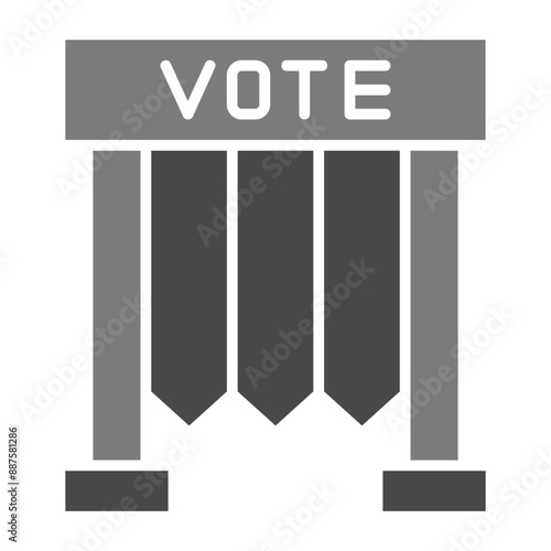 Voting Booth Icon