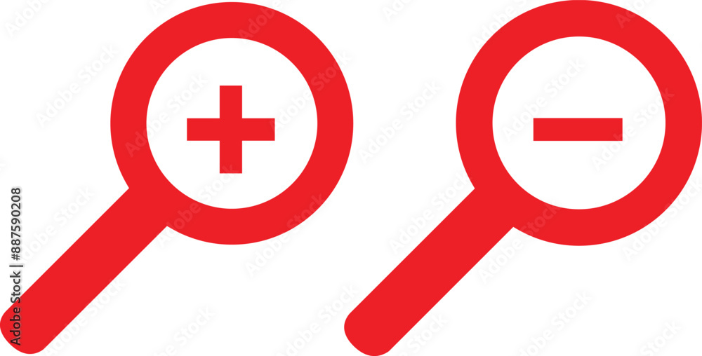 Fototapeta premium red Icon for your graphic design