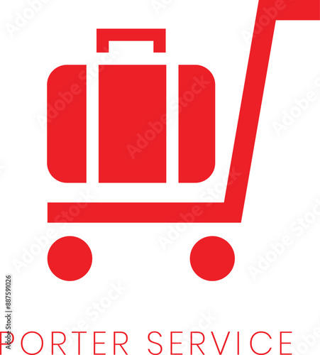 red Icon for your graphic design
