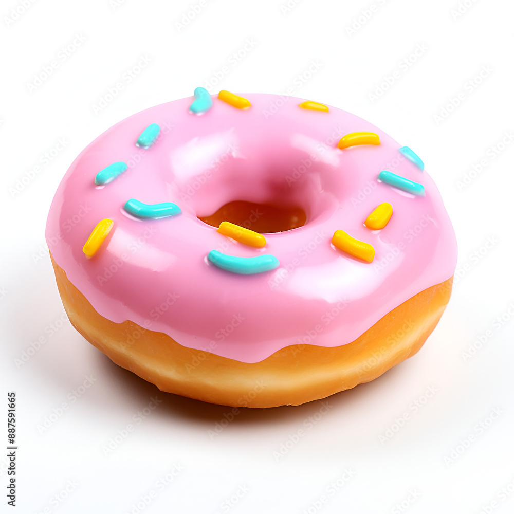 donut with sprinkles donut with sprinkles