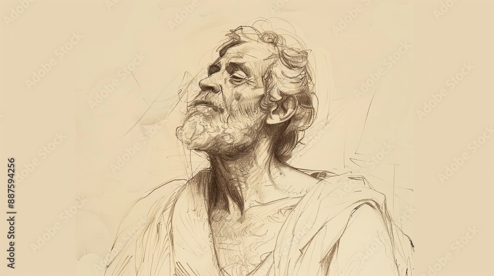 Job 27: Job's Final Speech, Asserting Innocence, Fate of Wicked, God's Justice, Biblical Illustration, Beige Background, copyspace Job 27: Job's Final Speech, Asserting Innocence, Fate of Wicked, God's Justice, Biblical Illustration, Beige Background, copyspace