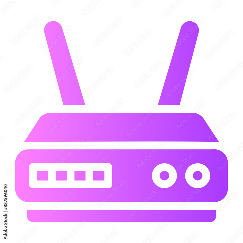 router Gradient icon router Gradient icon
