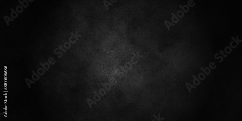 Abstract grunge background design with textured black stone concrete wall. abstract dark black background backdrop studio, cement concrete wall texture. marble texture background. black paper texture. © Arte Acuático