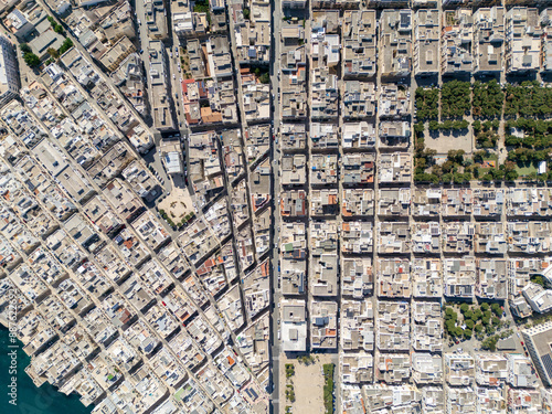 Wallpaper Mural Aerial View of Polignano a Mare City, Puglia, Italy Torontodigital.ca