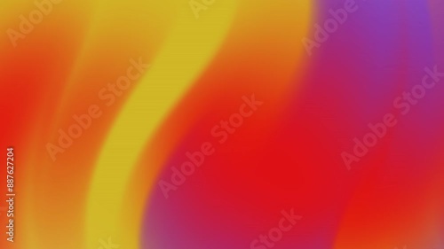 Abstract colorful red, purple and yellow gradient motion background