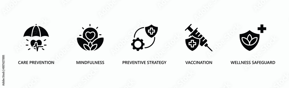 Preventive Care Banner Web Icon Vector Illustration Concept With Icon Of Care Prevention, Mindfulness, Preventive Strategy, Vaccination, Wellness Safeguard Preventive Care Banner Web Icon Vector Illustration Concept With Icon Of Care Prevention, Mindfulness, Preventive Strategy, Vaccination, Wellness Safeguard