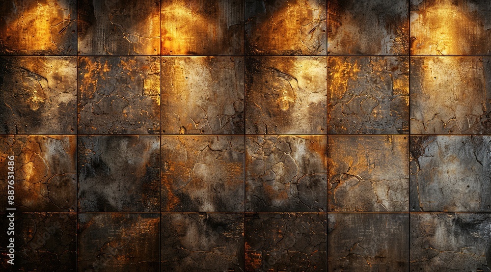 Obraz premium old wooden wall