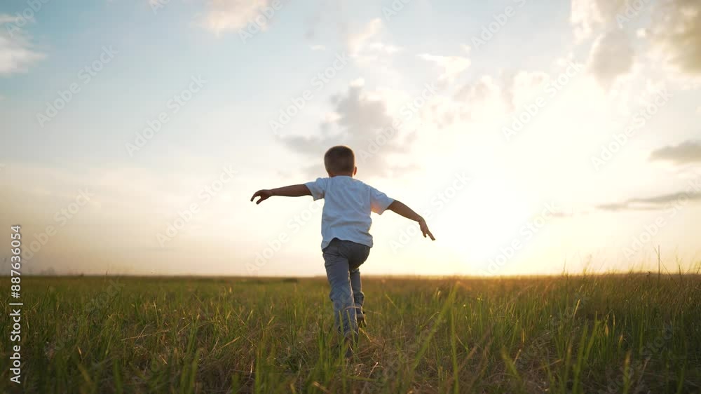 Happy child running. Imagination flying arms outstretched like pilot. play child dreams being pilot. Scenic outdoor adventure child playing freely. Future pilot fantasy child running imagining flight. Happy child running. Imagination flying arms outstretched like pilot. play child dreams being pilot. Scenic outdoor adventure child playing freely. Future pilot fantasy child running imagining flight.