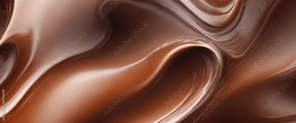 Soft and liquid Brown waves background Soft and liquid Brown waves background