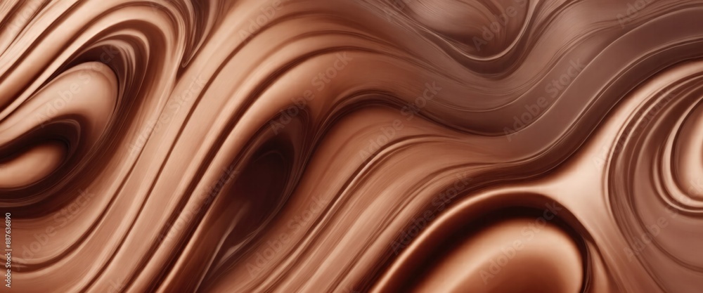 Soft and liquid Brown waves background Soft and liquid Brown waves background