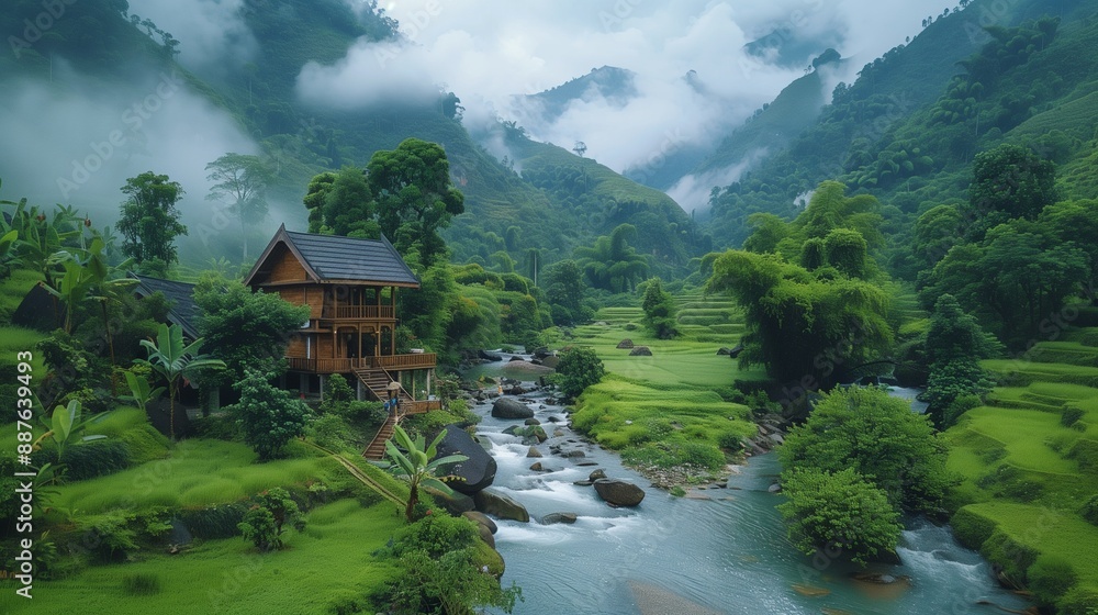 A picturesque eco-tourism destination