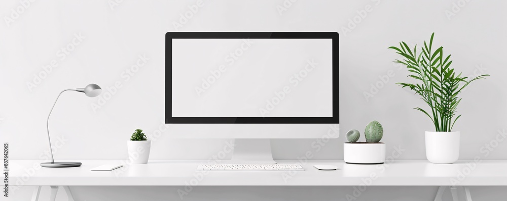 Obraz premium A streamlined teacher portfolio website mockup, highlighting key achievements and skills with a user-friendly interface and ample copy space for personalized content.