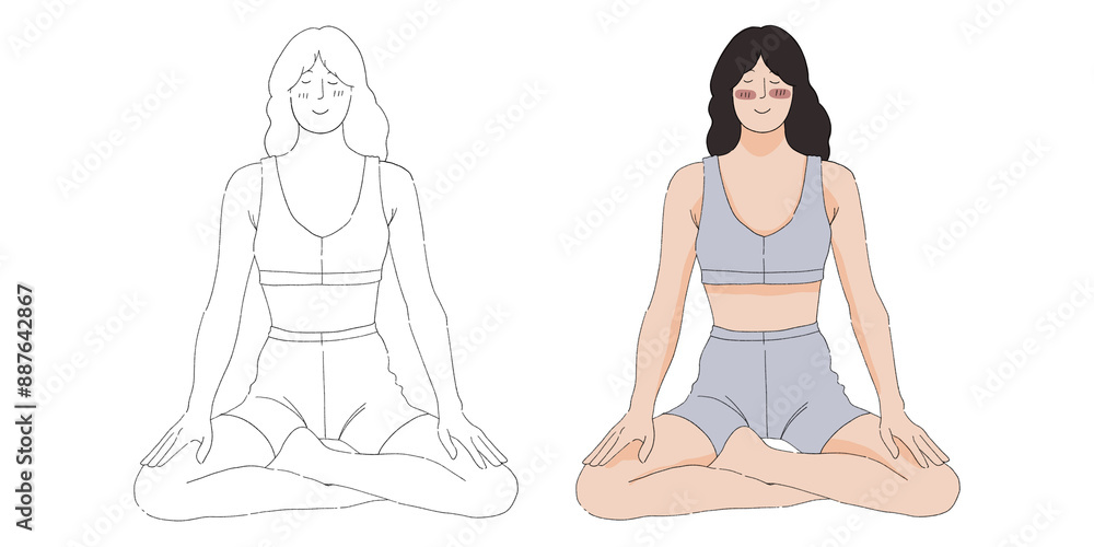 yoga element design for templates. yoga element design for templates.