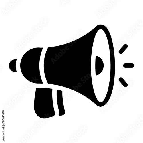 megaphone Solid icon