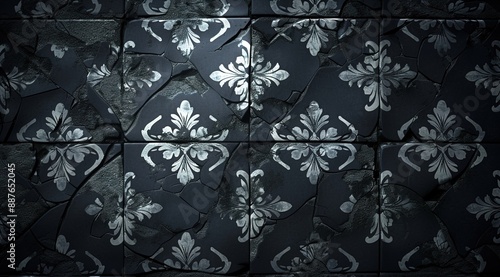 black and white background