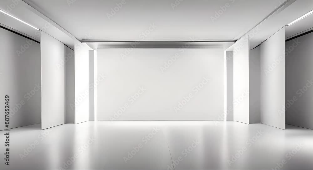 empty white room with windows empty white room with windows
