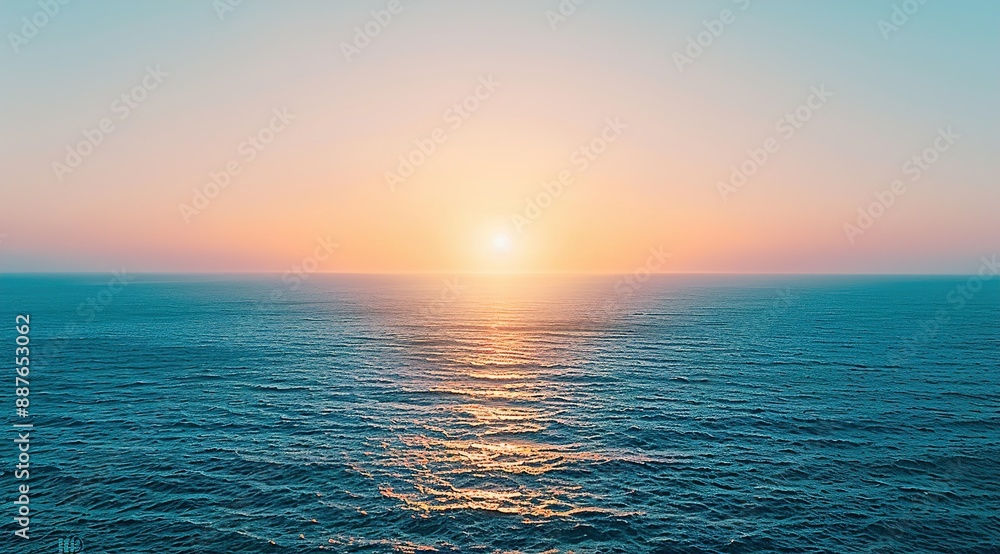 Obraz premium sunset on the sea