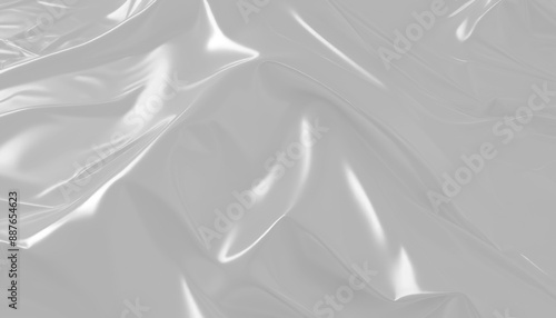 Texture of translucent plastic packaging foil, cellophane